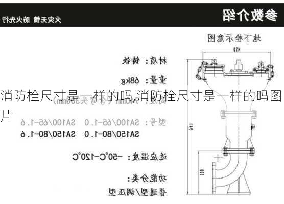 消防栓尺寸是一样的吗,消防栓尺寸是一样的吗图片