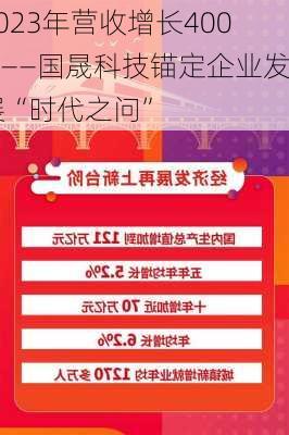 2023年营收增长400%――国晟科技锚定企业发展“时代之问”