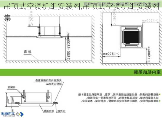 吊顶式空调机组安装图,吊顶式空调机组安装图集