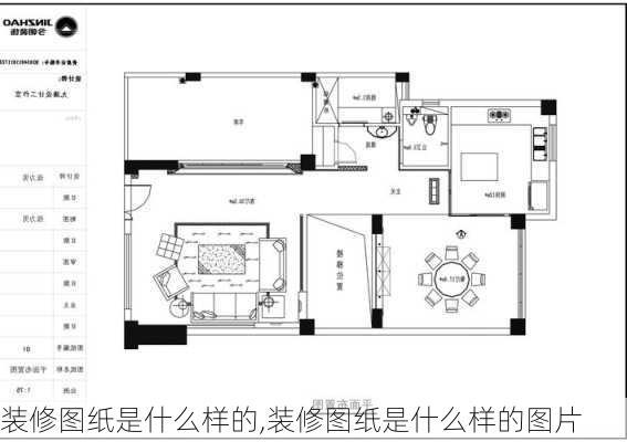 装修图纸是什么样的,装修图纸是什么样的图片