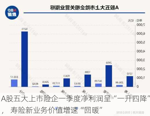 A股五大上市险企一季度净利润呈“一升四降”， 寿险新业务价值增速“回暖”