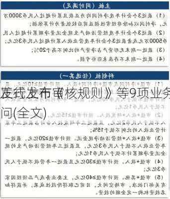 正式发布《
发行上市审核规则》等9项业务规则答
问(全文)