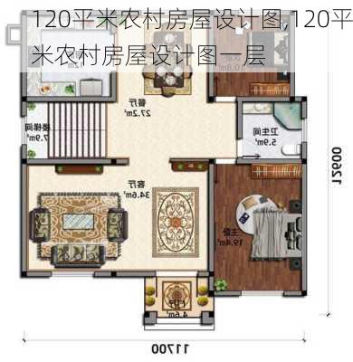 120平米农村房屋设计图,120平米农村房屋设计图一层