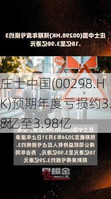 庄士中国(00298.HK)预期年度亏损约3.18亿至3.98亿
元