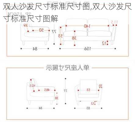 双人沙发尺寸标准尺寸图,双人沙发尺寸标准尺寸图解