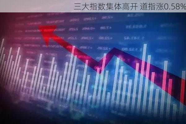 
三大指数集体高开 道指涨0.58%