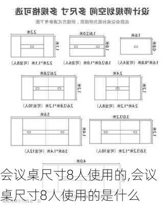 会议桌尺寸8人使用的,会议桌尺寸8人使用的是什么