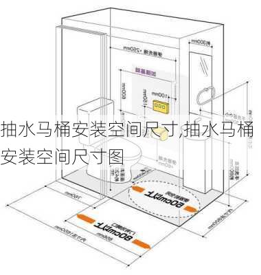 抽水马桶安装空间尺寸,抽水马桶安装空间尺寸图