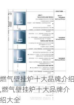 燃气壁挂炉十大品牌介绍,燃气壁挂炉十大品牌介绍大全