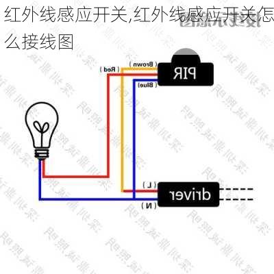 红外线感应开关,红外线感应开关怎么接线图