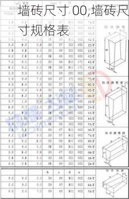 墙砖尺寸 00,墙砖尺寸规格表