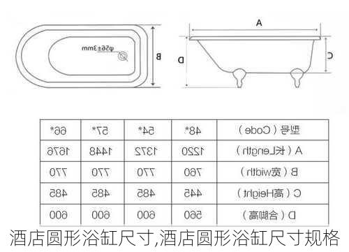酒店圆形浴缸尺寸,酒店圆形浴缸尺寸规格