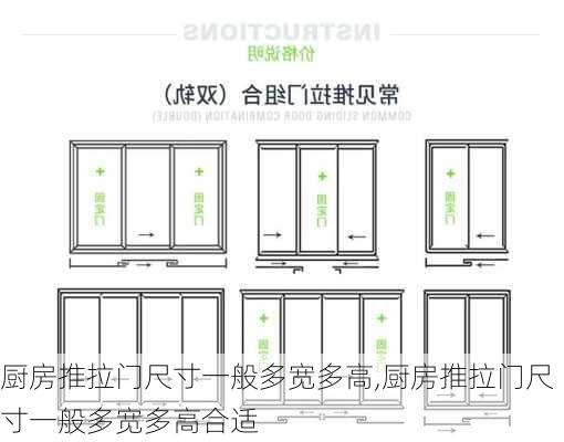 厨房推拉门尺寸一般多宽多高,厨房推拉门尺寸一般多宽多高合适