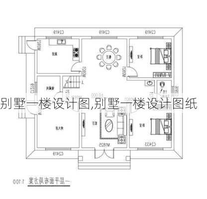 别墅一楼设计图,别墅一楼设计图纸