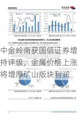 中金岭南获国信证券增持评级，金属价格上涨将增厚矿山版块利润