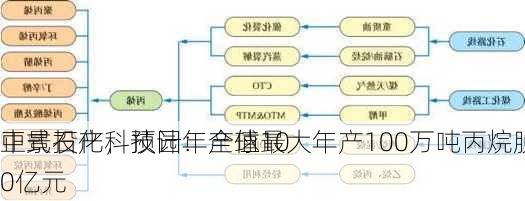 中景石化科技园：全球最大年产100万吨丙烷脱氢
正式投产，预计年产值100亿元