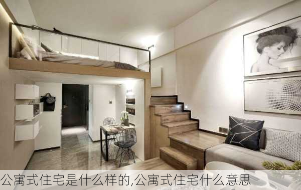 公寓式住宅是什么样的,公寓式住宅什么意思