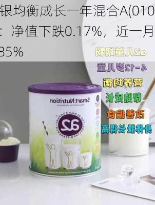 交银均衡成长一年混合A(010936)：净值下跌0.17%，近一月
1.85%