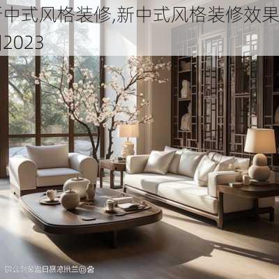 新中式风格装修,新中式风格装修效果图2023