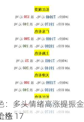 长江有色：多头情绪高涨提振金属市场价格 17
现铜或上涨