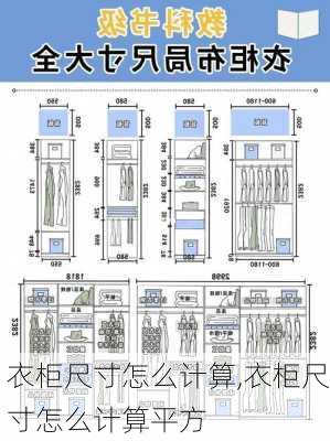 衣柜尺寸怎么计算,衣柜尺寸怎么计算平方