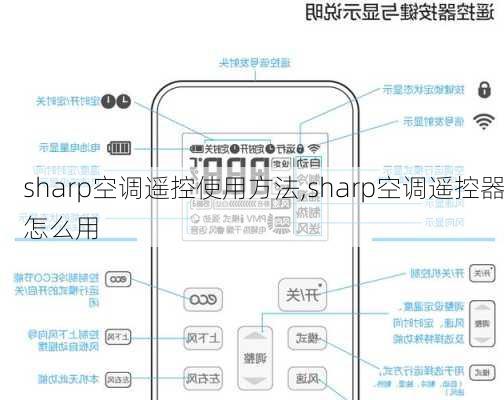 sharp空调遥控使用方法,sharp空调遥控器怎么用