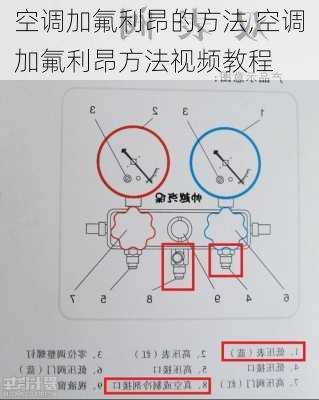 空调加氟利昂的方法,空调加氟利昂方法视频教程