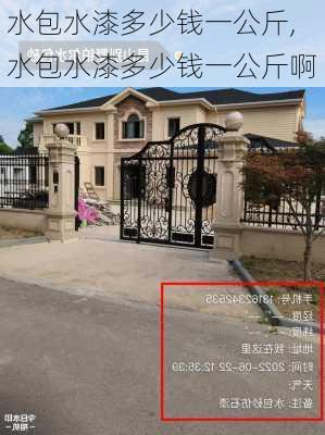 水包水漆多少钱一公斤,水包水漆多少钱一公斤啊