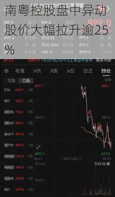 南粤控股盘中异动 股价大幅拉升逾25%