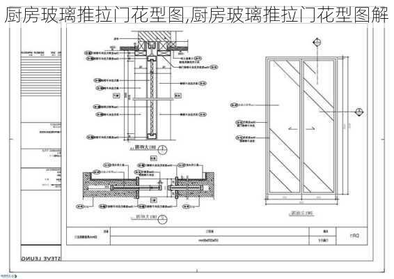 厨房玻璃推拉门花型图,厨房玻璃推拉门花型图解