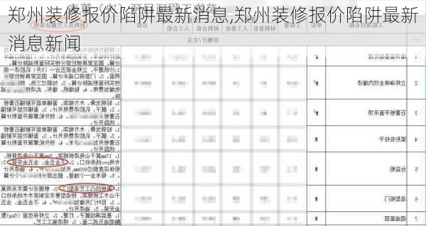 郑州装修报价陷阱最新消息,郑州装修报价陷阱最新消息新闻