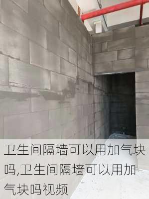 卫生间隔墙可以用加气块吗,卫生间隔墙可以用加气块吗视频