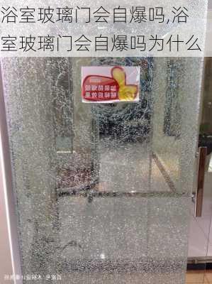 浴室玻璃门会自爆吗,浴室玻璃门会自爆吗为什么