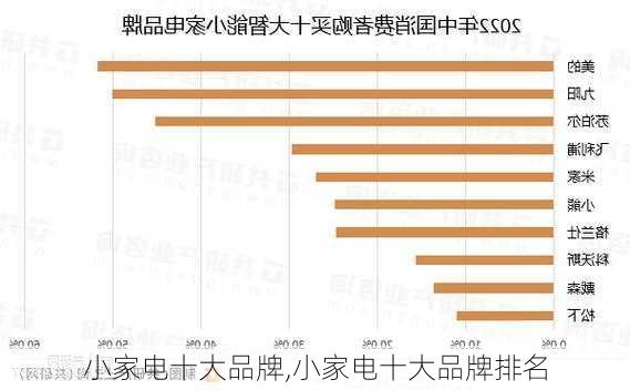 小家电十大品牌,小家电十大品牌排名