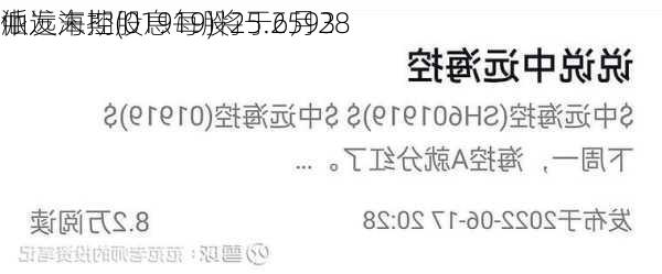 中远海控(01919)将于6月28
派发末期股息每股25.2593
仙