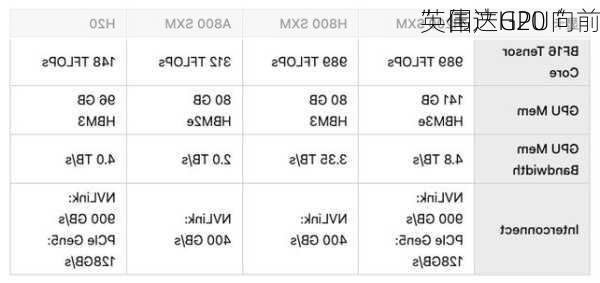 英伟达H20“
” 国产GPU向前