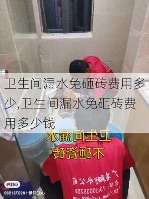 卫生间漏水免砸砖费用多少,卫生间漏水免砸砖费用多少钱