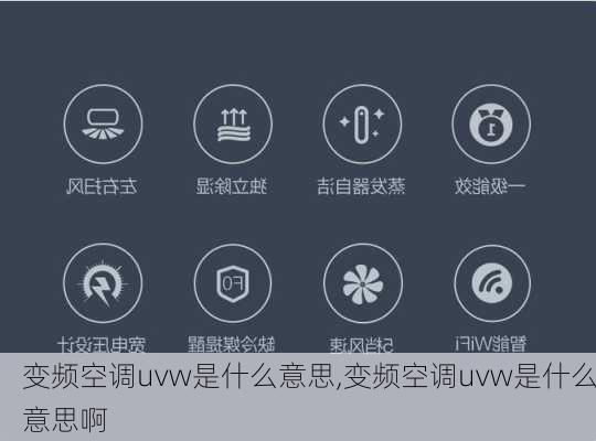 变频空调uvw是什么意思,变频空调uvw是什么意思啊