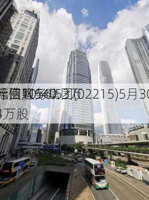 德信服务集团(02215)5月30
斥资1056.53万
元回购540.4万股