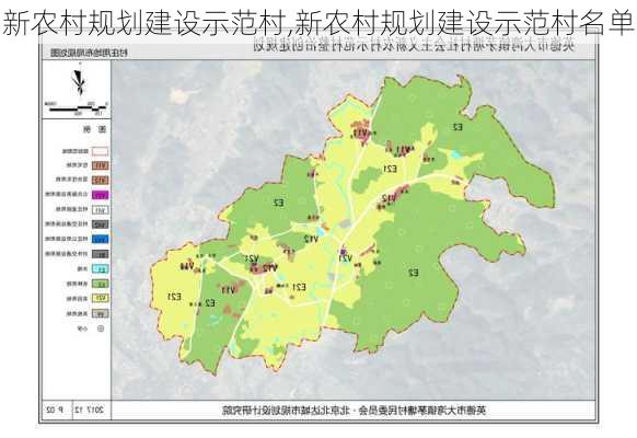 新农村规划建设示范村,新农村规划建设示范村名单