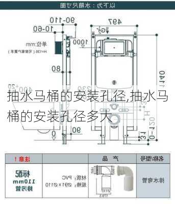 抽水马桶的安装孔径,抽水马桶的安装孔径多大