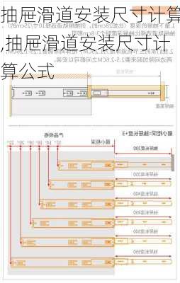 抽屉滑道安装尺寸计算,抽屉滑道安装尺寸计算公式