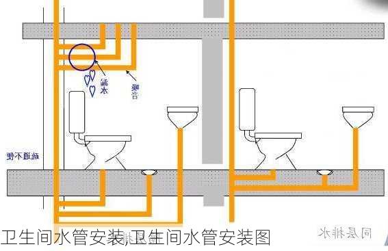 卫生间水管安装,卫生间水管安装图