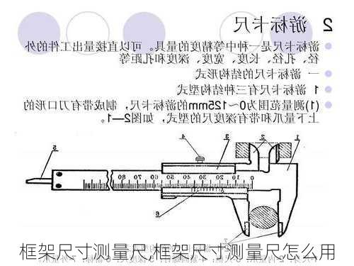 框架尺寸测量尺,框架尺寸测量尺怎么用