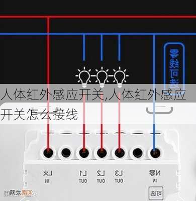 人体红外感应开关,人体红外感应开关怎么接线