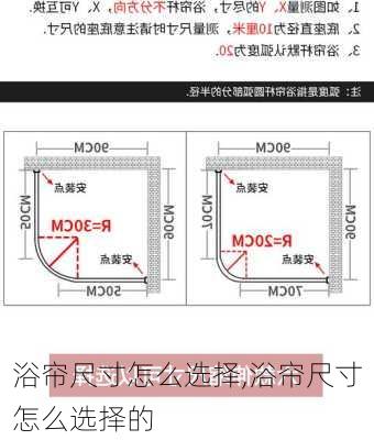 浴帘尺寸怎么选择,浴帘尺寸怎么选择的