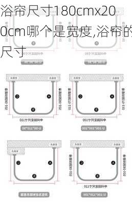 浴帘尺寸180cmx200cm哪个是宽度,浴帘的尺寸