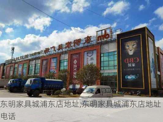 东明家具城浦东店地址,东明家具城浦东店地址电话