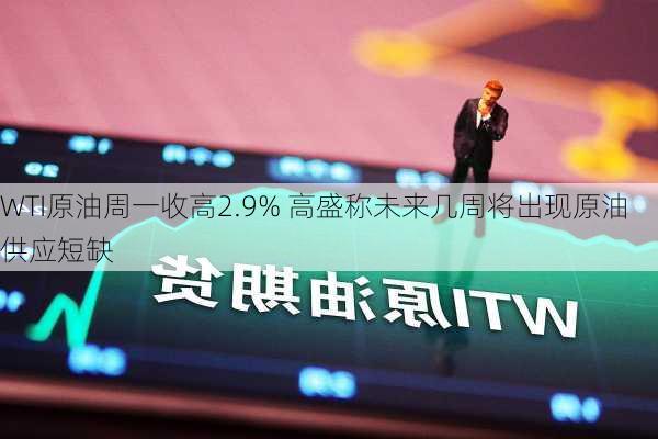 
WTI原油周一收高2.9% 高盛称未来几周将出现原油供应短缺