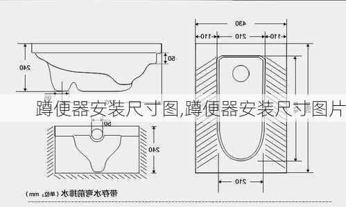 蹲便器安装尺寸图,蹲便器安装尺寸图片